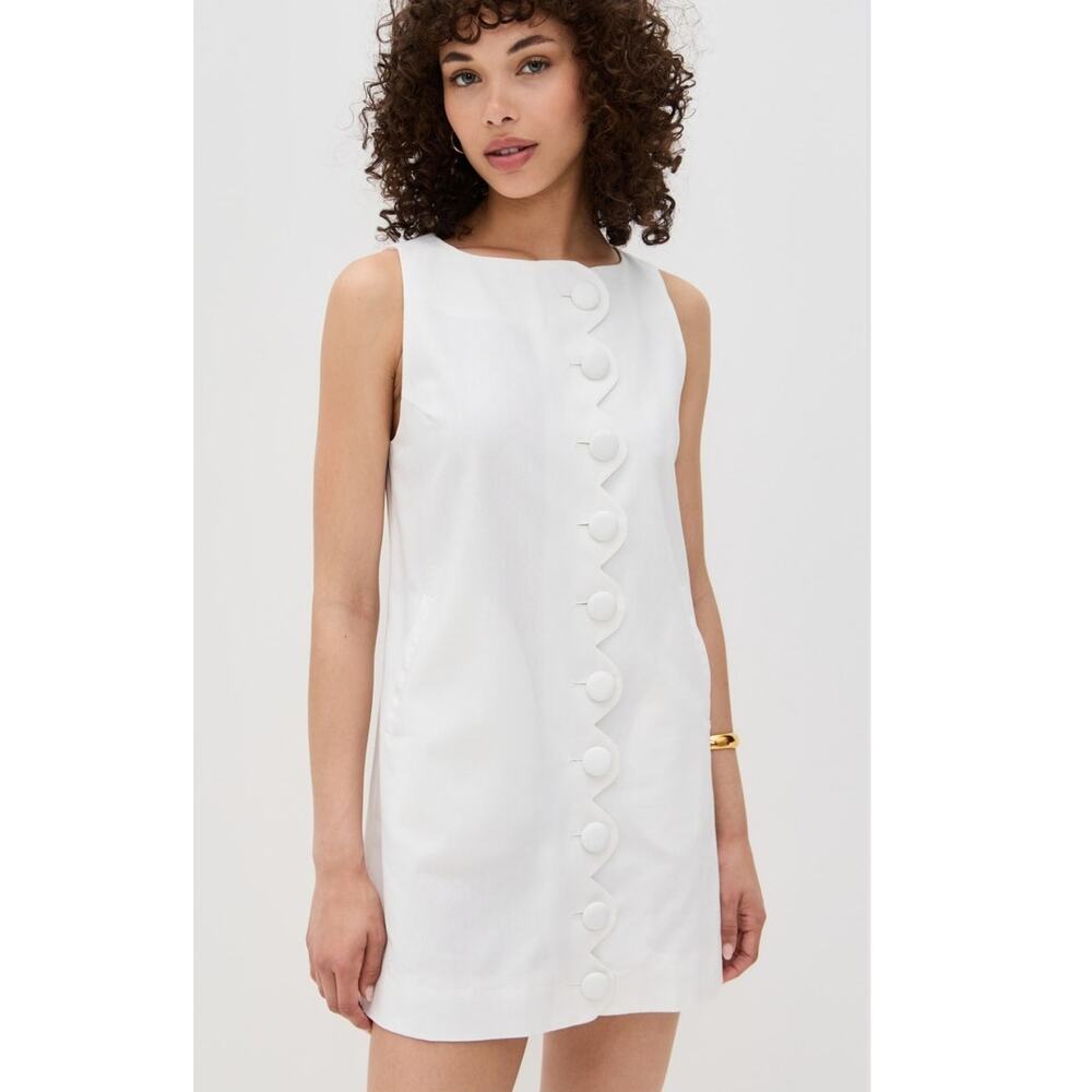 Few Moda Kourt Dress Size Medium White New